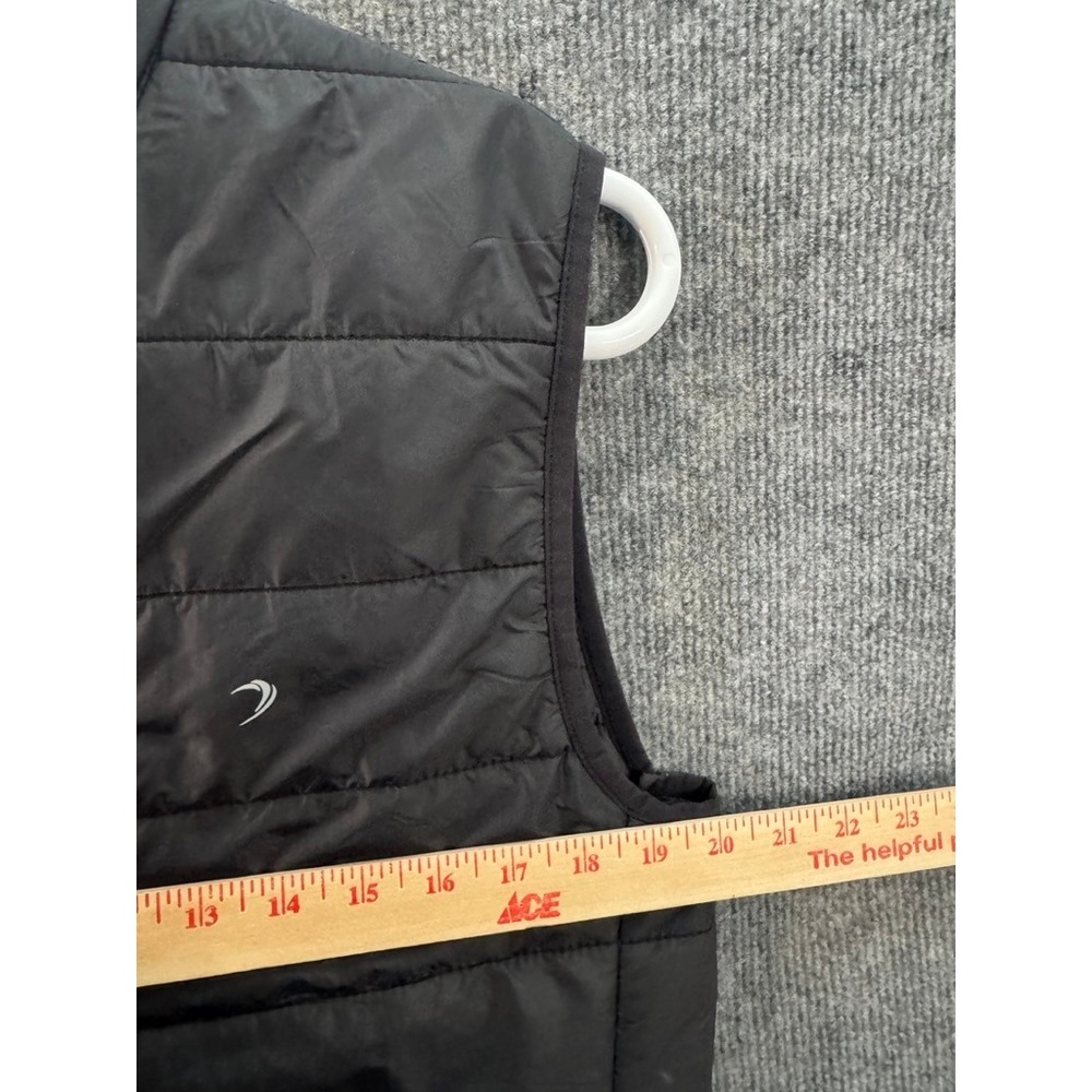 IronWood Mens Black Quilted Puffer Vest Lightweight Full Zip Size Medium - Picture 7 of 7